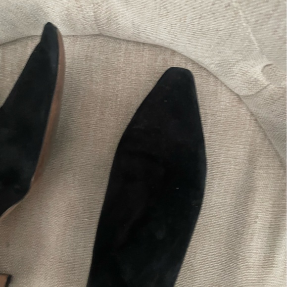 JCrew Black Suede Stevie Heeled Ankle Boot - Picture 9 of 14